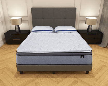 Somnuz Comfort Night 12 Inch Water Repellent Teflon Fabric Latex Individual Pocketed Spring Mattress - Somnuz Malaysia