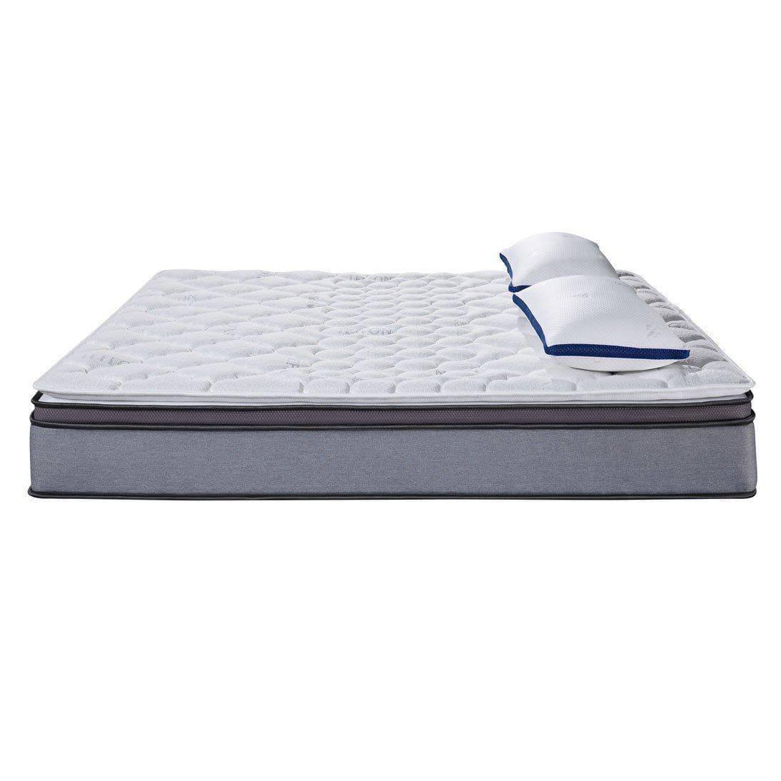 Somnuz Comfort Night 12 Inch Water Repellent Teflon Fabric Latex Individual Pocketed Spring Mattress - Somnuz Malaysia